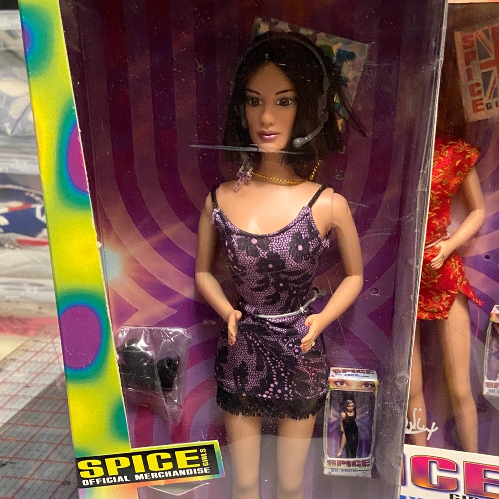 Spice Girls Doll in Purple Dress